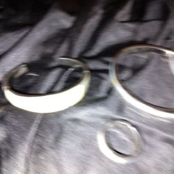 Texcoco Mexico Sterling Silver Bracelet With Matching Ring