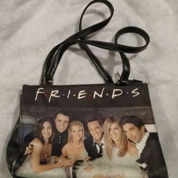 New. Black Purse Friends