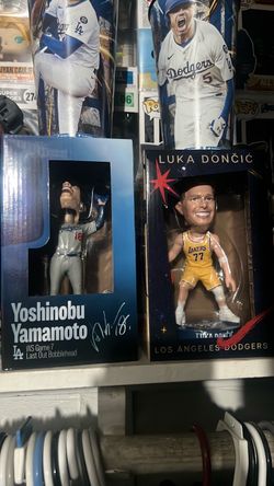 Dodgers baseball bobblesheads