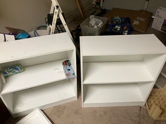 Small Shelves matching two stackable