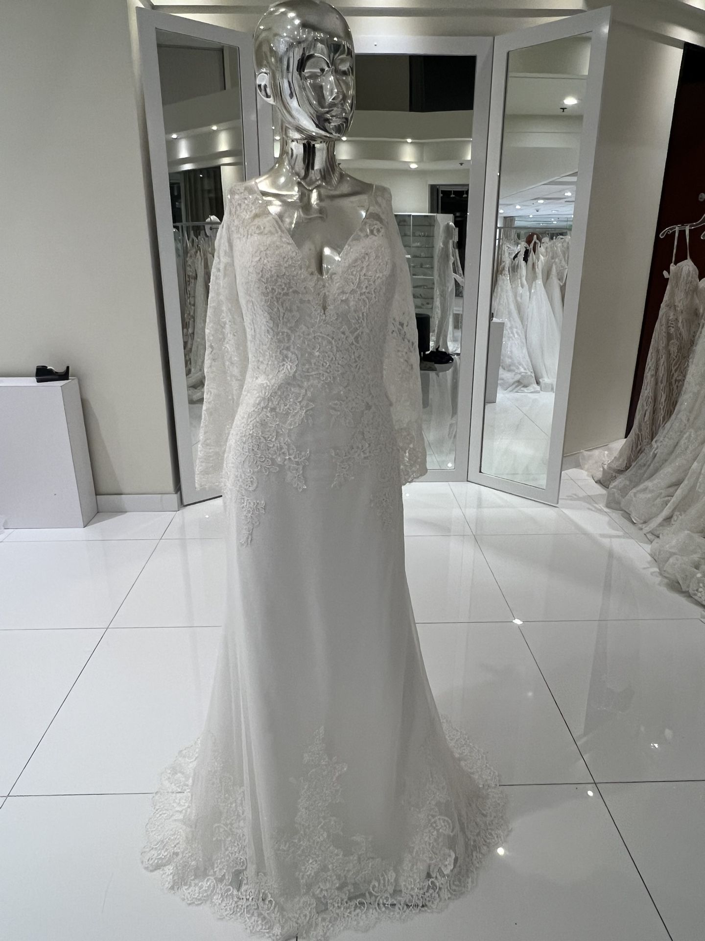 Mermaid, Semi-Mermaid Wedding Dress #42 - 5 Star Bridal store closing sale, $5K dresses for only $750