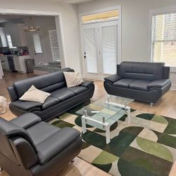 NEW 3-Piece Living Room Set (Sofa, Loveseat, Chair) - $775