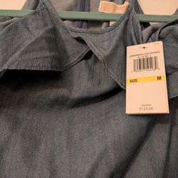 NWT Michael Kors Denim Jumper 