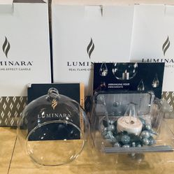 Luminara Real Flame-Effect Candle Set – Brand New – $15