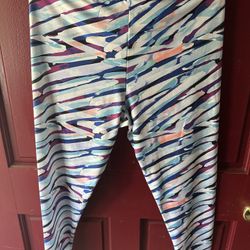 Blue Stripped Everlast Leggings 