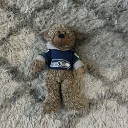 NFL Seattle Seahawks Hoodie Team Logo Stuffed Plush Bear Good Stuff