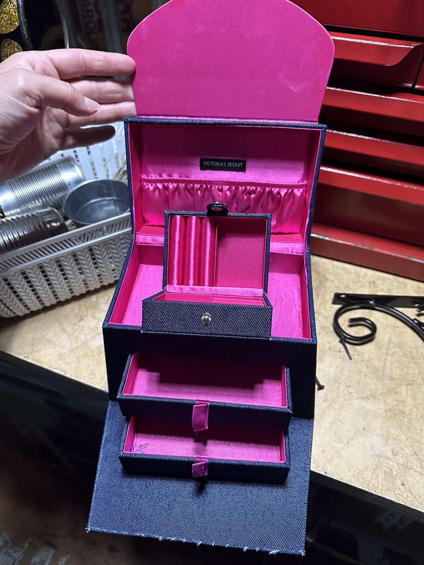 Vintage Victoria’s Secret Travel Jewelry Box
