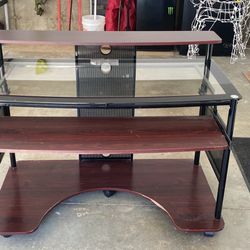 Computer Desk with keyboard Tray