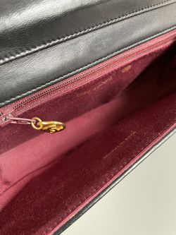 Chanel Velvet Half Moon Wallet On Chain - Burgundy Crossbody Bags, Handbags  - CHA951805