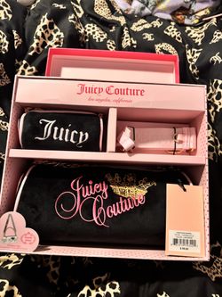 limited edition juicy couture purse, coin purse, pink strap