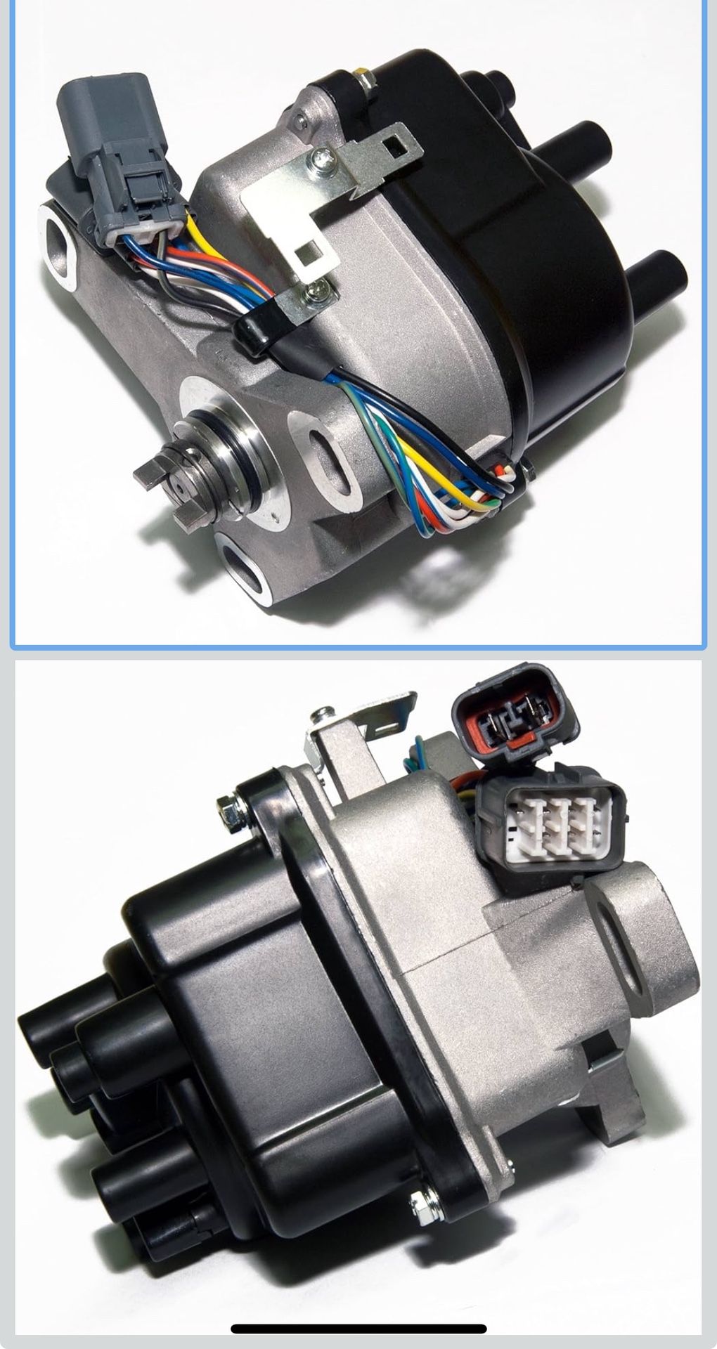 Open Box New Ignition Distributor W/Cap & Rotor TD-60U Compatible with 1 Honda Prelude 2.2L JDM H22A DOHC VTEC OBD1 Replacement for 100-311742
