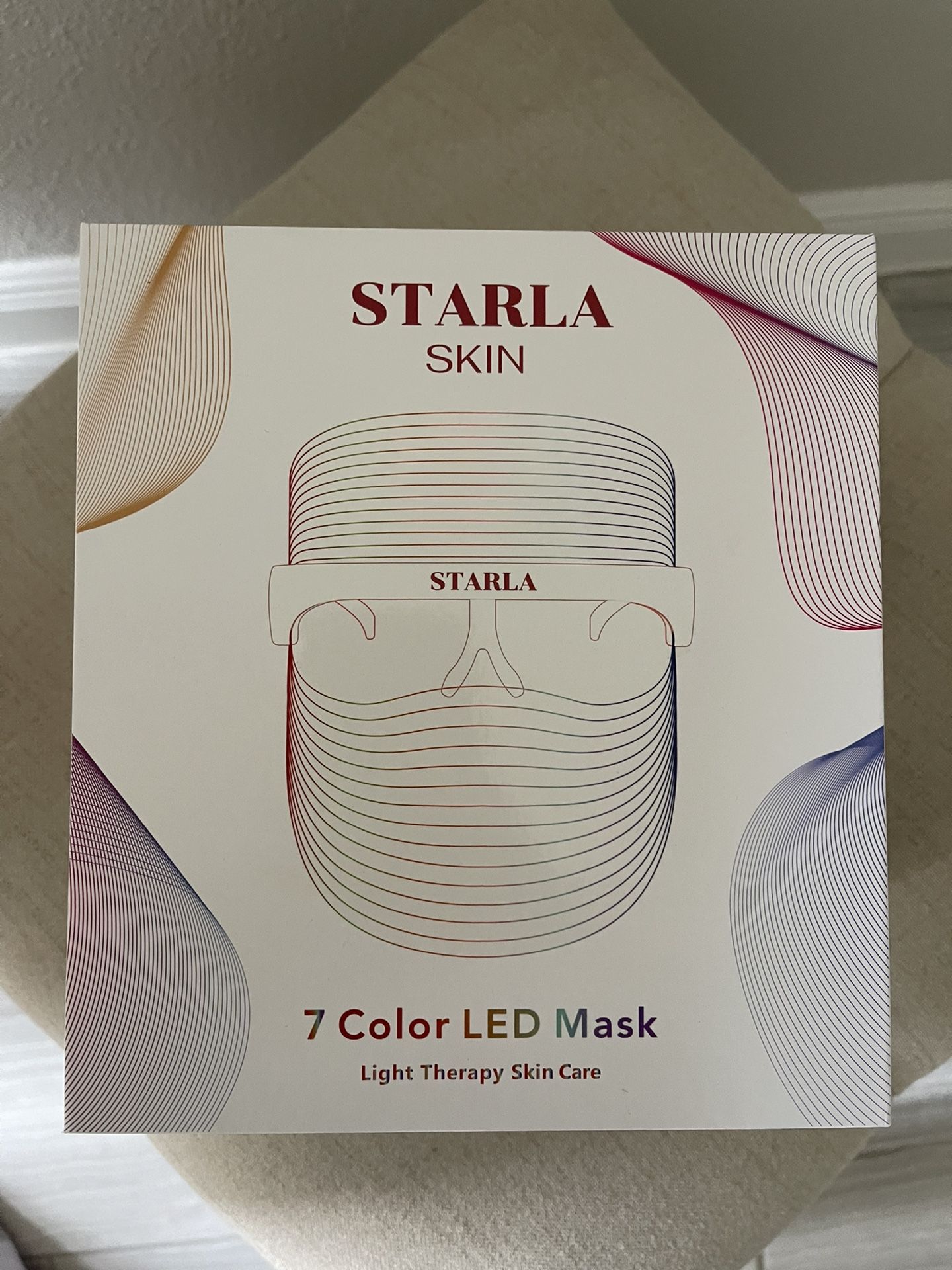 LED Face Mask Light Therapy New 