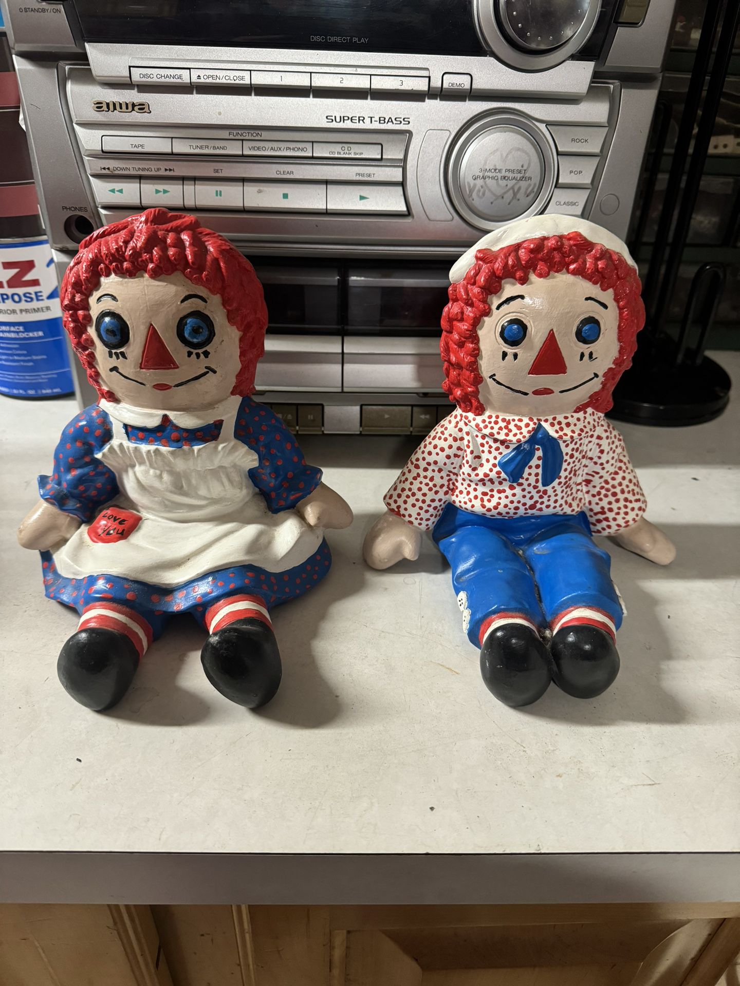 Raggedy Ann And Andy Set