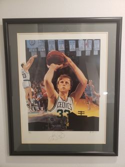 Larry Bird Michael Elins Piece