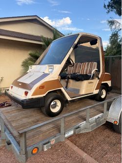 1986 Yamaha Sun-Classic Golf Cart