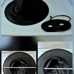 Halloween Child Classic Witch Hat And  Black Foam Mask (Rubies Costume Co.) 