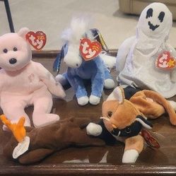  Beanie Babies  - $120. For all 5