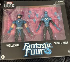 Wolverine And Spider Man Fantastic Four Action Figures