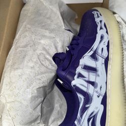 Nike Air Force 1 Low Purple Skeleton 