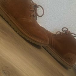 Ugg Boots with laces, brownish, 9 