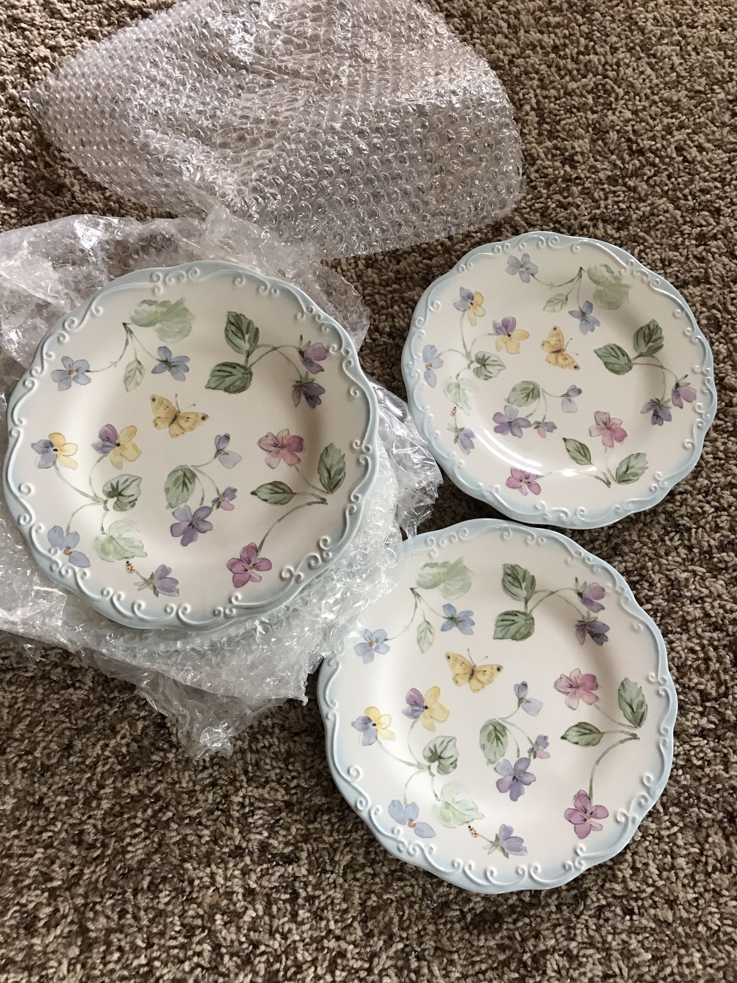 Pfaltzgraff Vienna Floral Salad Plate (7)