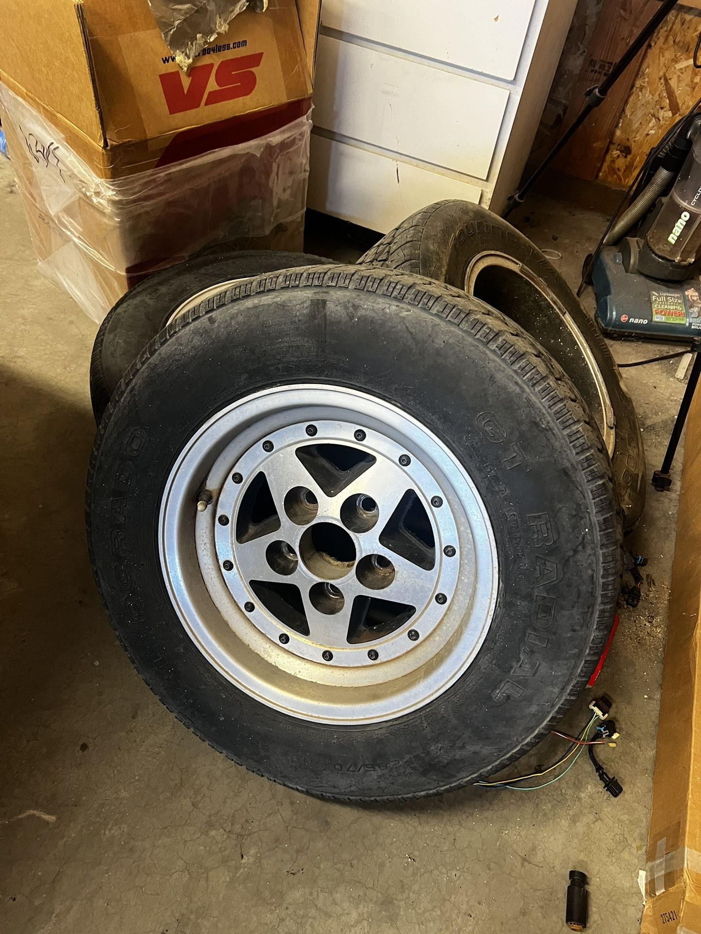 14x7 5x4.75 Wheels