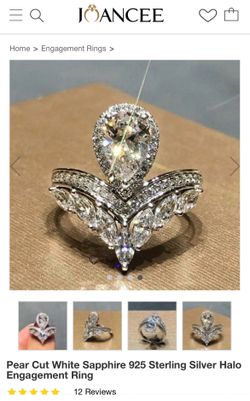 Genuine Joancee Engagement Ring