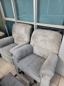 Two recliners - must pick up