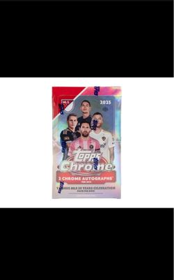 Topps chrome MLS 2025 Hobby Box