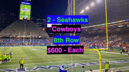 Seahawks Cowboys Tickets