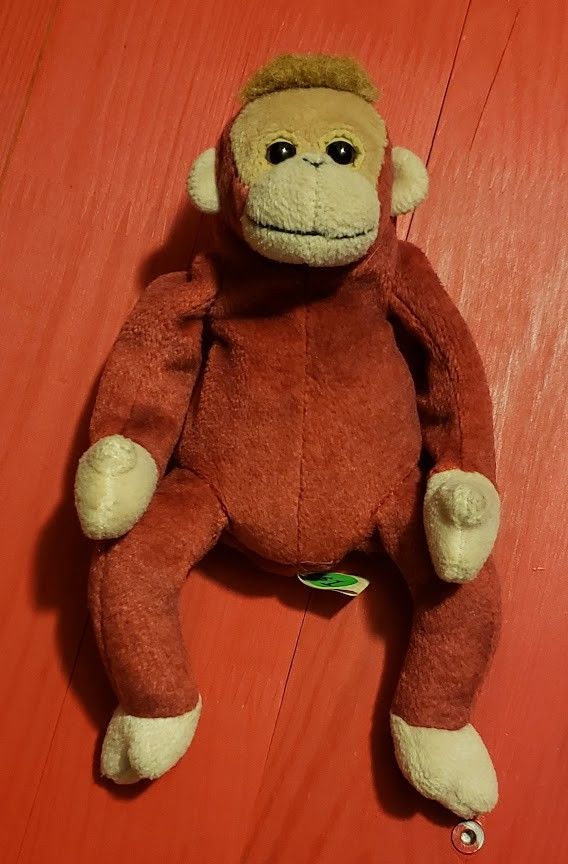 Monkey Stuffed Animal Plush Beanie Toy