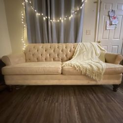 Couch Yellow Antique