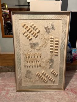 Vintage 3D mixed Media Wall Art