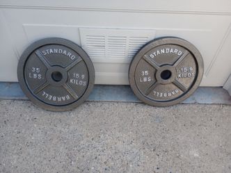 Weight Plates 35lbs