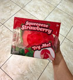 Strawberry Squishy Toy