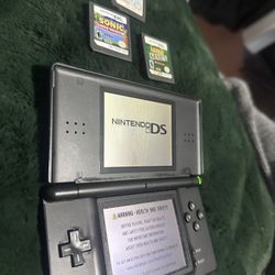 Nintendo Ds Lite With Games