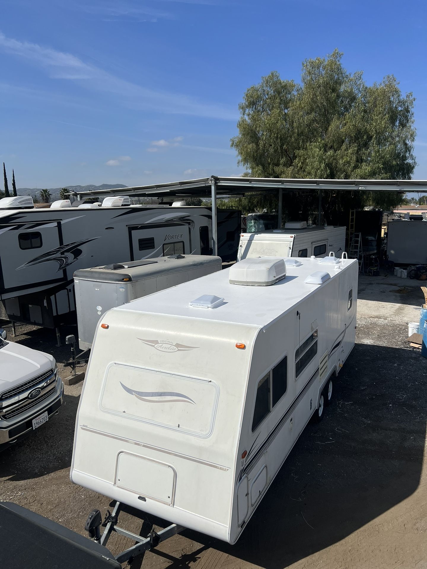 Travel Trailer Rv Roof Repair