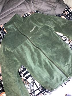Pine green Colombia sweater shirt S men’s