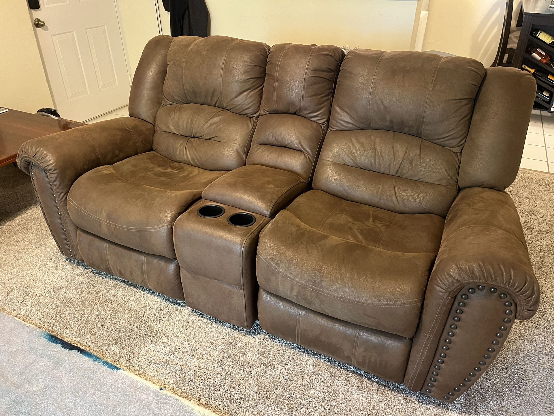 Couch and Recliner Set