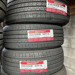 235 60 18 New Set Of Tires 