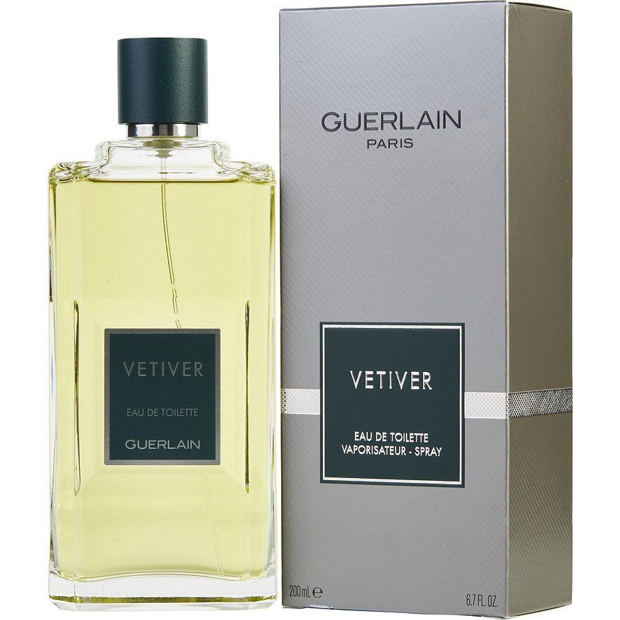 Vetiver Guerlain Men 6.7 EDT Spray Jumbo Size