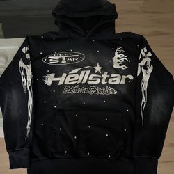 Black And White Star Hellstar Hoodie