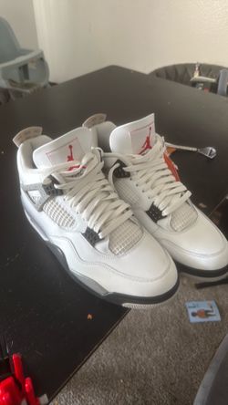Cement jordan 4 size 12