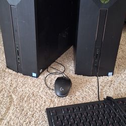 gaming hp pavilion power desktop pc series
