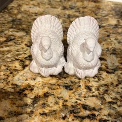 Turkey Salt And Paper Ceramic Shakers