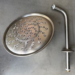 Moen Rain Shower Head And Arm - Brushed Nickel