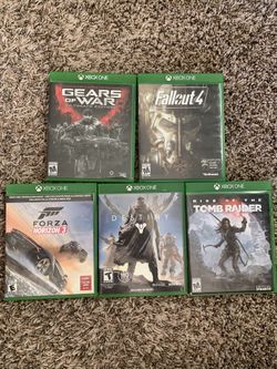 Xbox Games - Forza, Fallout 4, Destiny, Tomb Raider, Gears of War, COD Infinity Warefare/MW1