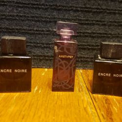 Lalique Encre Noire and Amethyst Mini Perfume