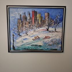 Morris  Katz  painting
