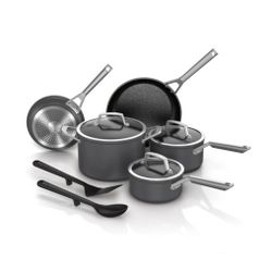 NINJA NeverStick Professional Series Hard-Anodized Cookware Set 10-Piece (Model: C39010)